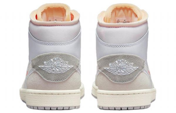 Nike Air Jordan 1 Mid Tops Se Retro Basketball Sko Til Mænd Khaki
