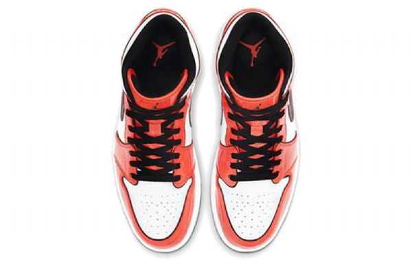 Nike Air Jordan 1 Mid Tops Se Retro Basketball Sko Til Mænd Orange