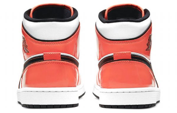 Nike Air Jordan 1 Mid Tops Se Retro Basketball Sko Til Mænd Orange