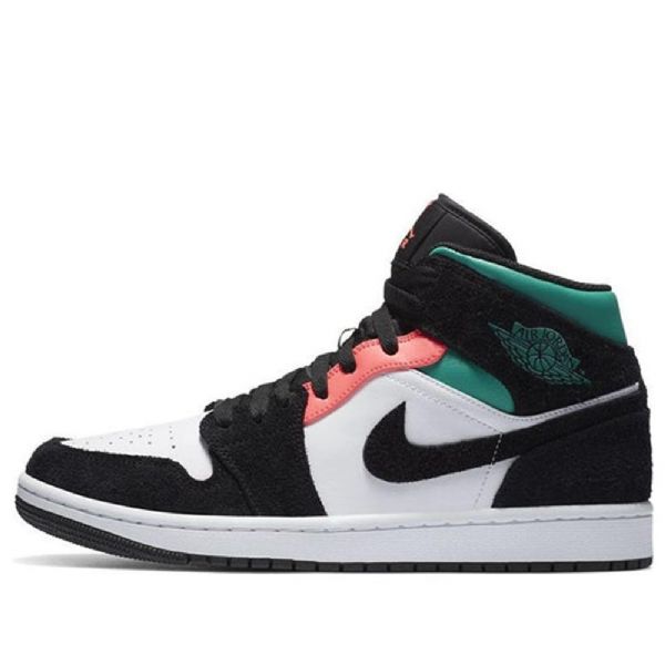 Nike Air Jordan 1 Mid Tops Se Retro Basketball Sko Til Mænd Sort