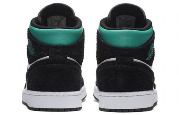 Nike Air Jordan 1 Mid Tops Se Retro Basketball Sko Til Mænd Sort
