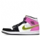 Sort Hvid Fuchsia