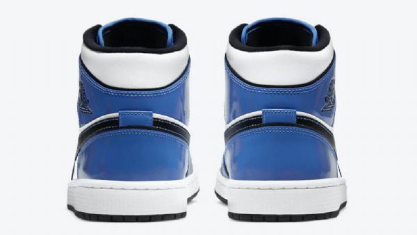 Nike Air Jordan 1 Mid Tops Se Signal Sko Til Damer Blå