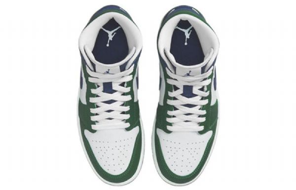 Nike Air Jordan 1 Mid Tops Se Sko Til Damer Grøn