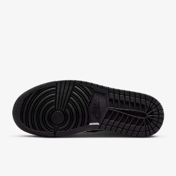 Nike Air Jordan 1 Mid Tops Se Sko Til Damer Hvid Sort