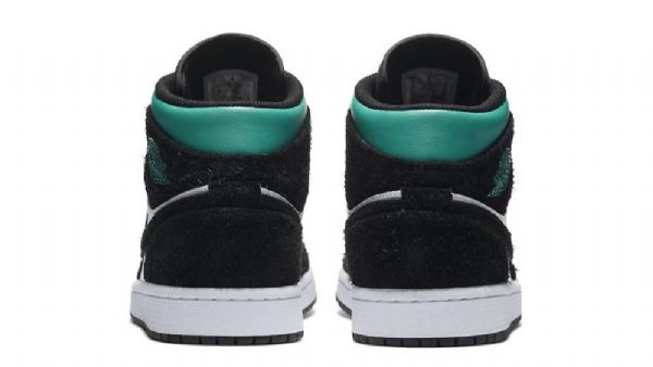Nike Air Jordan 1 Mid Tops Se South Beach Sko Til Damer Sort
