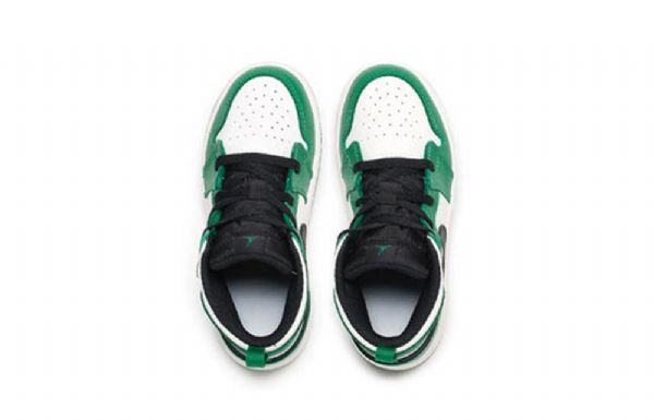 Nike Air Jordan 1 Mid Tops Se Td Sko Til Børn Grøn