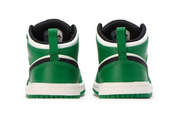 Nike Air Jordan 1 Mid Tops Se Td Sko Til Børn Grøn