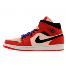 Nike Air Jordan 1 Mid Tops Se Team Sko Til Mænd Orange