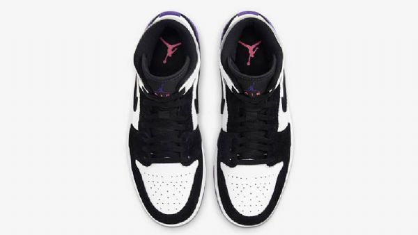 Nike Air Jordan 1 Mid Tops Se Varsity Sko Til Mænd Lilla