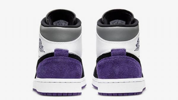 Nike Air Jordan 1 Mid Tops Se Varsity Sko Til Mænd Lilla
