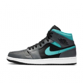 Nike Air Jordan 1 Mid Tops Sko Til Damer Grå