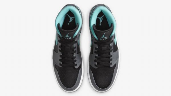 Nike Air Jordan 1 Mid Tops Sko Til Damer Grå