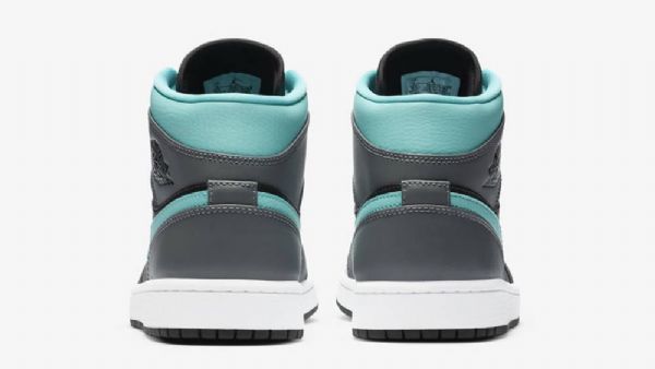 Nike Air Jordan 1 Mid Tops Sko Til Damer Grå