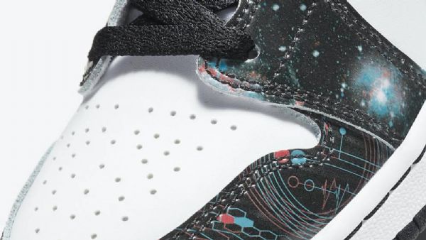 Nike Air Jordan 1 Mid Tops Take Flight Sko Til Damer Sort Hvid