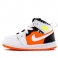 Hvid Orange Sort