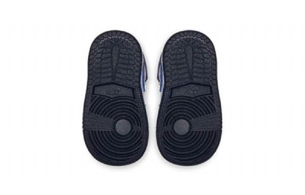 Nike Air Jordan 1 Mid Tops Td Sko Til Børn Obsidian Lilla