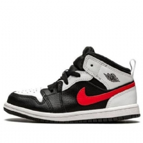 Nike Air Jordan 1 Mid Tops Td Sko Til Mænd Rød