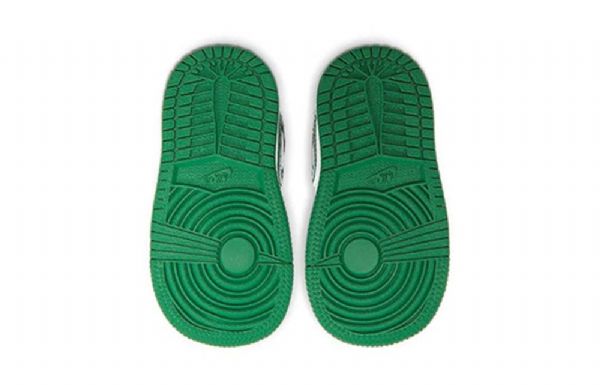 Nike Air Jordan 1 Mid Tops Td Sko Til Mænd Sort Grøn