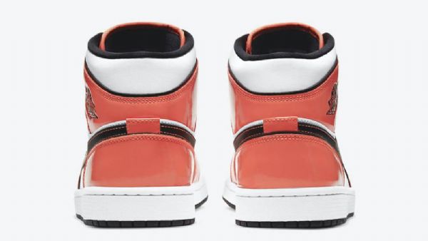 Nike Air Jordan 1 Mid Tops Turf Sko Til Mænd Orange