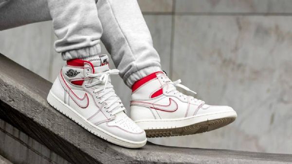 Nike Air Jordan 1 Phantom Sko Til Mænd Hvid