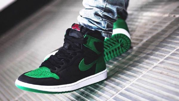Nike Air Jordan 1 Pine Sko Til Damer Grøn