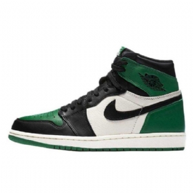 Nike Air Jordan 1 Pine Sko Til Mænd Grøn
