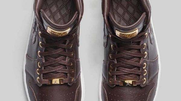 Nike Air Jordan 1 Pinnacle Croc Sko Til Mænd Brun
