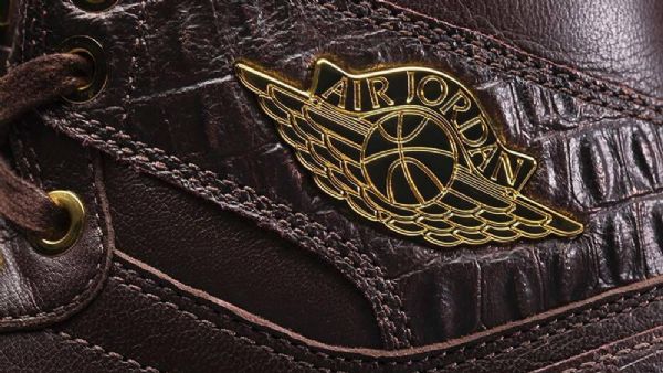 Nike Air Jordan 1 Pinnacle Croc Sko Til Mænd Brun