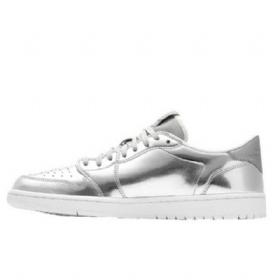 Nike Air Jordan 1 Pinnacle Sko Til Mænd Sølv
