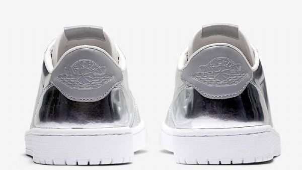 Nike Air Jordan 1 Pinnacle Sko Til Mænd Sølv
