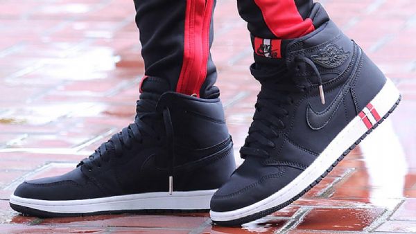 Nike Air Jordan 1 Psg Sko Til Mænd Sort
