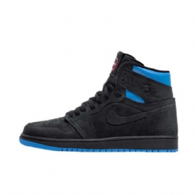 Nike Air Jordan 1 Quai 54 Sko Til Mænd Sort