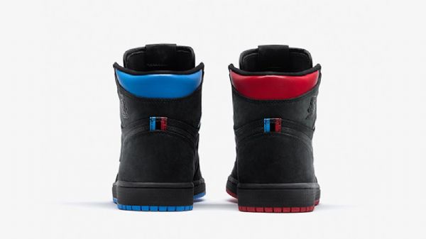 Nike Air Jordan 1 Quai 54 Sko Til Mænd Sort