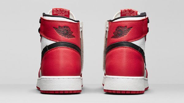 Nike Air Jordan 1 Rebel Chicago Sko Til Mænd Rød Hvid