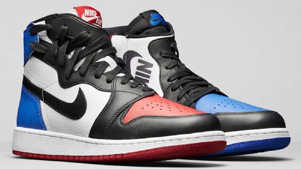 Nike Air Jordan 1 Rebel Top 3 Sko Til Damer Flerfarvet
