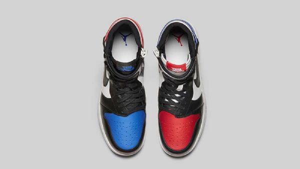 Nike Air Jordan 1 Rebel Top 3 Sko Til Damer Flerfarvet