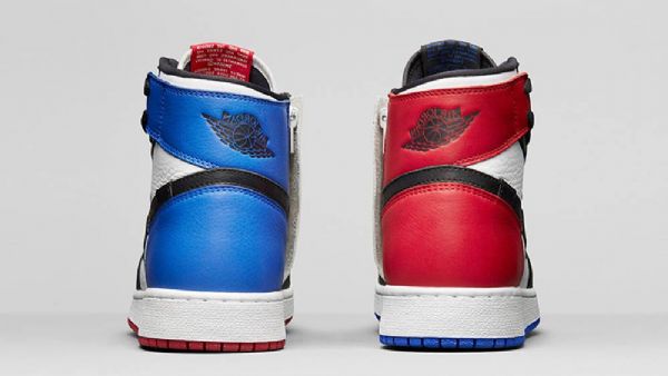 Nike Air Jordan 1 Rebel Top 3 Sko Til Damer Flerfarvet