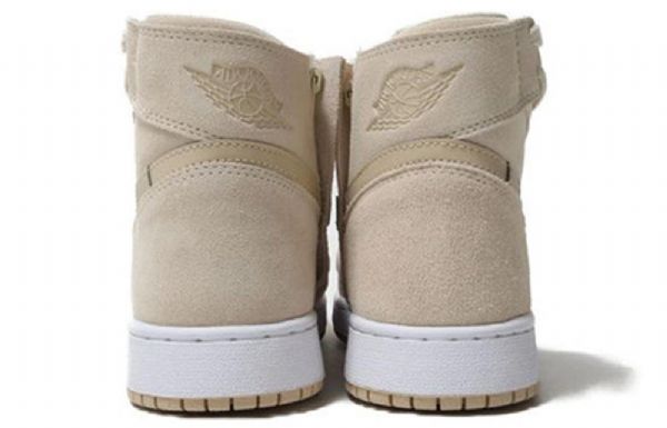 Nike Air Jordan 1 Rebel Xx Retro Basketball Sko Til Damer Lys Flødeskum Brun