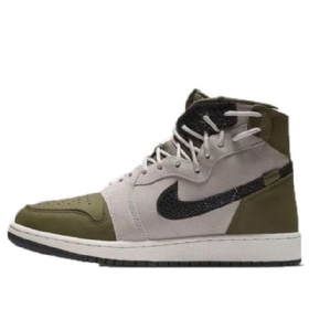 Nike Air Jordan 1 Rebel Xx Retro Basketball Sko Til Damer Olivengrøn