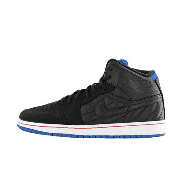 Nike Air Jordan 1 Retro 99 Infrarød Sko Til Mænd Sort Blå