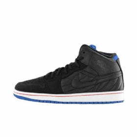 Nike Air Jordan 1 Retro 99 Infrarød Sko Til Mænd Sort Blå
