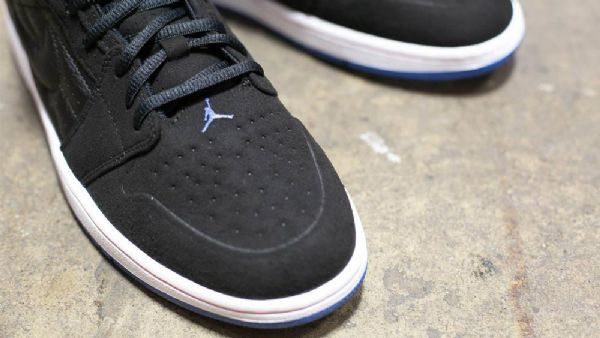 Nike Air Jordan 1 Retro 99 Infrarød Sko Til Mænd Sort Blå