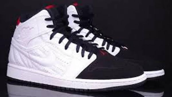 Nike Air Jordan 1 Retro 99 Sko Til Mænd Hvid Sort