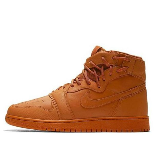 Nike Air Jordan 1 Retro Basketball Sko Til Damer Brun