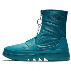 Nike Air Jordan 1 Retro Basketball Sko Til Damer Grøn
