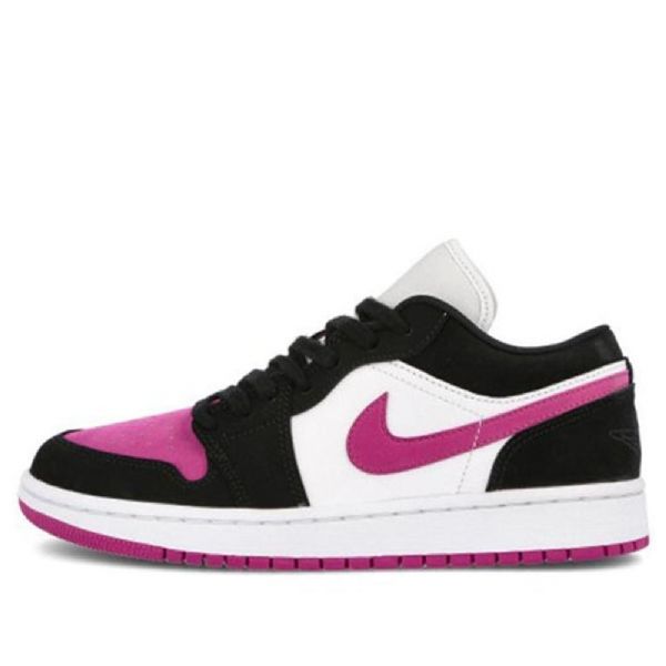 Nike Air Jordan 1 Retro Basketball Sko Til Damer Sorte Blomster