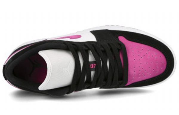 Nike Air Jordan 1 Retro Basketball Sko Til Damer Sorte Blomster