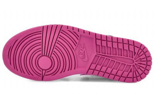 Nike Air Jordan 1 Retro Basketball Sko Til Damer Sorte Blomster
