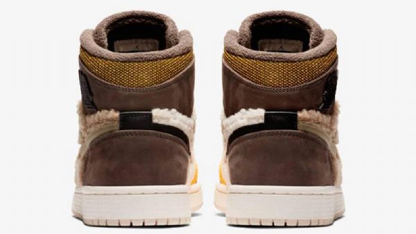 Nike Air Jordan 1 Retro High Toppe Premium Utility Sko Til Damer Flerfarvet
